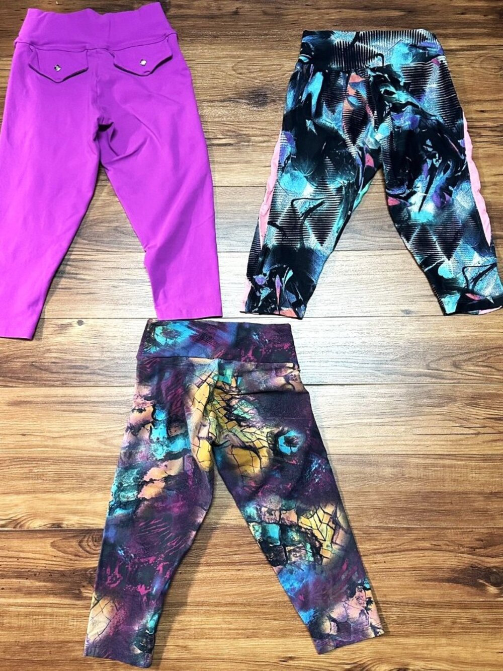 Bia Brazil Fitness Active Wear Colombian Women’s Legging Capri~One Size~